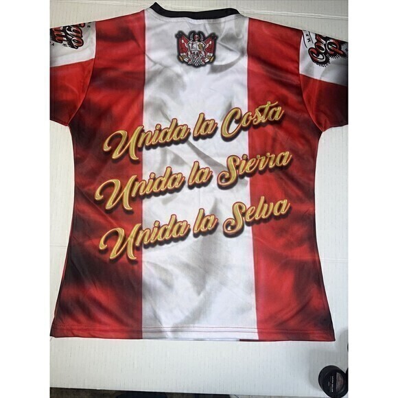 Akerman Contigo Peru Men’s Soccer Shirt Size Small - Picture 5 of 6
